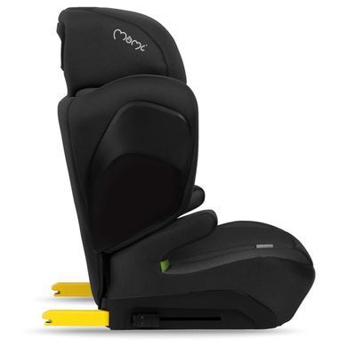 Автокресло MoMi MEI Green (ISOFIX, 100-150см , группа I, II, III, от 9 до 36кг) Чёрный