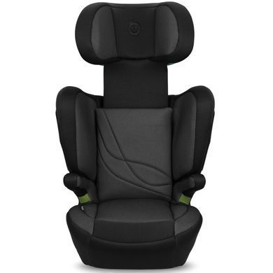 Автокресло MoMi MEI Green (ISOFIX, 100-150см , группа I, II, III, от 9 до 36кг) Чёрный