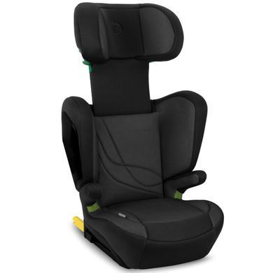 Автокресло MoMi MEI Green (ISOFIX, 100-150см , группа I, II, III, от 9 до 36кг) Чёрный