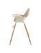 Стільчик для годування MoMi Reki Beige 2в1 (5-точкові ремені безпеки, регулювання стільниці) KRKA00035 Бежевий