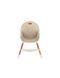 Стільчик для годування MoMi Reki Beige 2в1 (5-точкові ремені безпеки, регулювання стільниці) KRKA00035 Бежевий