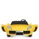 Електромобіль для підлітків двомісний Porsche (мотор 180W, MP3, USB) Bambi M 4055AL-6 Жовтий