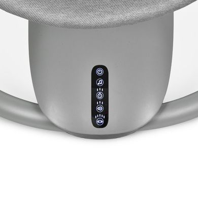 Заколисуючий центр шезлонг 2в1 Mastela (360&deg;, додаток, таймер, музика) 9313 Сірий