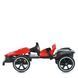 Электрокарт детский Bambi (р/у 2,4G, 2мотора35W, 1аккум12V4,5AH, EVA, Bluetooth) M 6277EBR-3 Красный