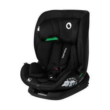 Автокресло Lionelo Lavender I-Size Black Carbon (Isofix, группа 1/2/3, трансформация в бустер) Черное