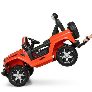 Детский электромобиль Jeep (4 мотора по 35W, MP3, USB, FM) Джип Bambi M 4176EBLR-7 Оранжевый