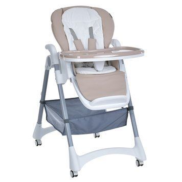 Стілець для годування El Camino STEADY ME 1177 Cream Beige Бежевий