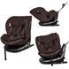 Автокрісло CARRELLO Sirius 2.0 (зріст 40-150см, ISOFIX, поворот) CRL-8809 Chocolate Brown Коричневе