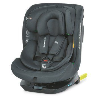 Автокресло детское El Camino i-JOY (рост 40-150см, isofix, поворот 360&deg;) ME 1205 Antracite Темно-серое