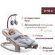 Укачивающий центр качели-шезлонг 2в1 Chicco Mia (до 18 кг, регулировка спинки, мелодии) Бежевый