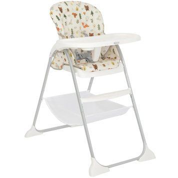 Стульчик для кормления Graco SnackEase (складной, подставка, регулируется наклон спинки) Белый