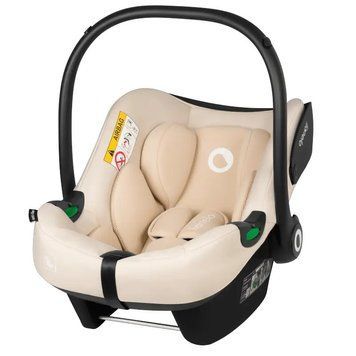 Автокрісло Lionelo Astrid I-Size Beige Sand (Isofix, опорна ніжка, група 0+, 0-13 кг) Бежеве