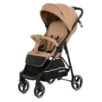 Коляска прогулянкова дитяча Bambi M 4249-2 Beige Matt Бежева
