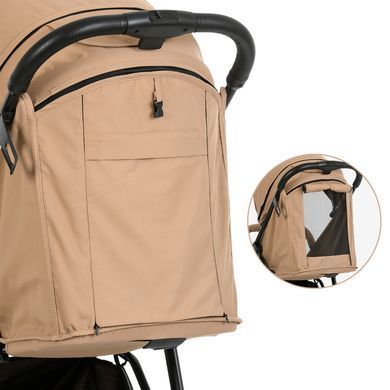 Коляска прогулянкова дитяча Bambi M 4249-2 Beige Matt Бежева