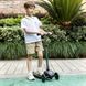 Самокат триколісний Qplay Future Eco дитячий (LED підсвітка коліс та платформи, регул. кермо) New Green Зелений
