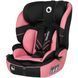 Автокресло Lionelo Levi One i-Size Pink Rose (группа 1/2/3, 9-36 кг, регулировка подголовника) Черно-розовое