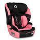Автокресло Lionelo Levi One i-Size Pink Rose (группа 1/2/3, 9-36 кг, регулировка подголовника) Черно-розовое