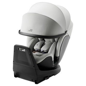Автокрісло Britax R&ouml;mer SWIVEL-GROW Max Air (зріст 40-125 см, ISOFIX, оберт 360&deg;) Linen Grey Сіре