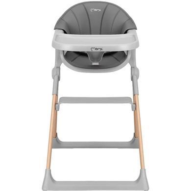 Стульчик для кормления MoMi KALA (складной, регулируется подножка) Grey