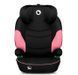 Автокрісло Lionelo Lars I-Size Pink Baby (група 2/3, 100-150 см, регулювання підголівника) Чорно-рожеве