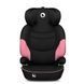 Автокрісло Lionelo Lars I-Size Pink Baby (група 2/3, 100-150 см, регулювання підголівника) Чорно-рожеве