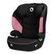 Автокрісло Lionelo Lars I-Size Pink Baby (група 2/3, 100-150 см, регулювання підголівника) Чорно-рожеве