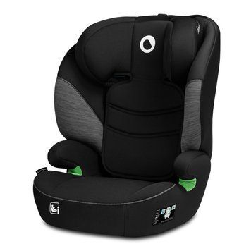 Автокрісло Lionelo Lars I-Size Black Grey (група 2/3, 100-150 см, регулювання підголівника) Чорно-сіре
