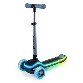Самокат триколісний Kinderkraft Raket (PU-колеса, з LED-підсвіткою) KRRAKE00BLU0000 Blue