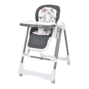 Стільчик для годування Bambi з функцією заколисуванням M 5897 Gray Сірий