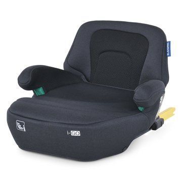 Автокрісло бустер (група 3, 25-36 кг, I-size 125-150 см, Isofix) EL Camino i-GO ME 1112 Anthracite Чорний